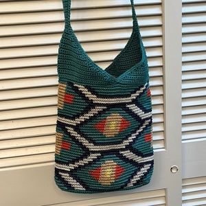 The Sak crocheted crossbody - discontinued style